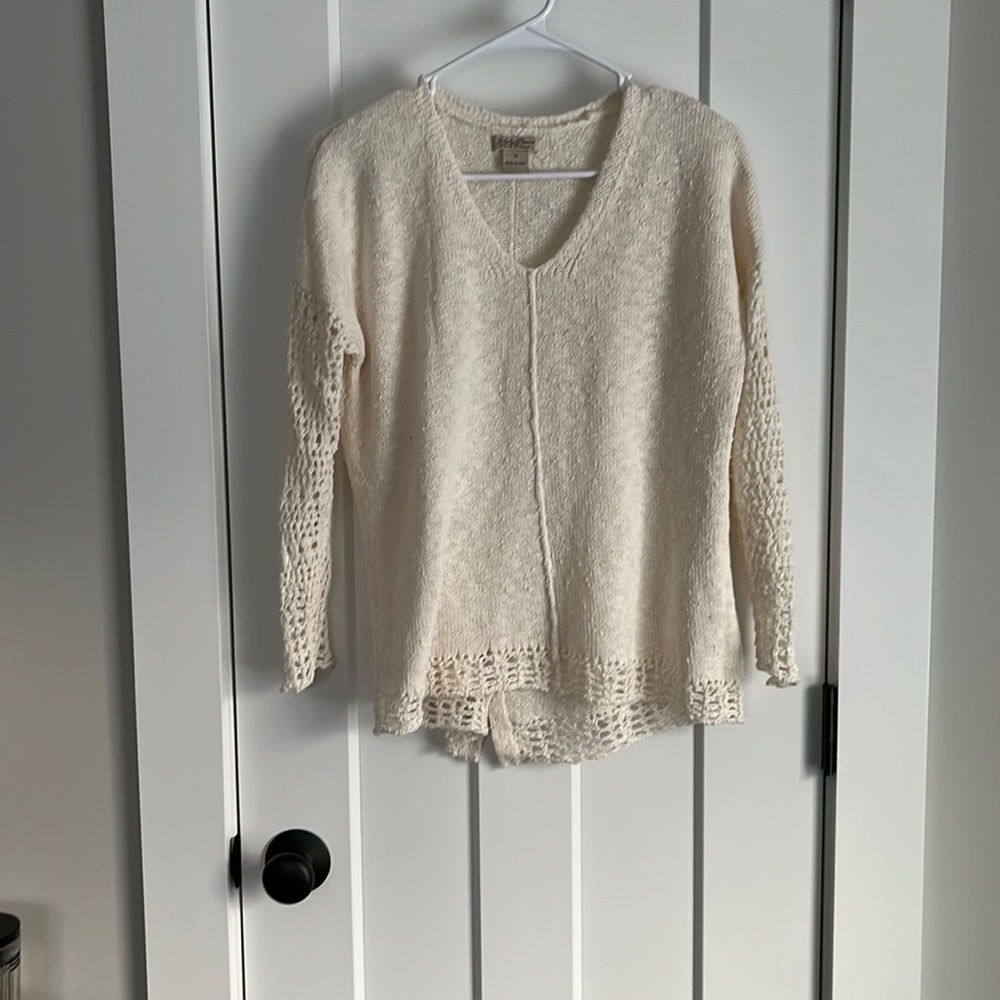 LUCKY BRAND | Crochet Sweater